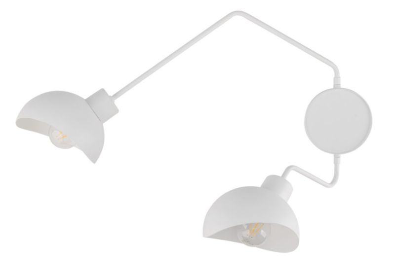 Kinkiet ścienny Sigma Lighting Roy biały 2 x E27 x IP20 wym: 38 x 17 x 65 cm - 1 szt.