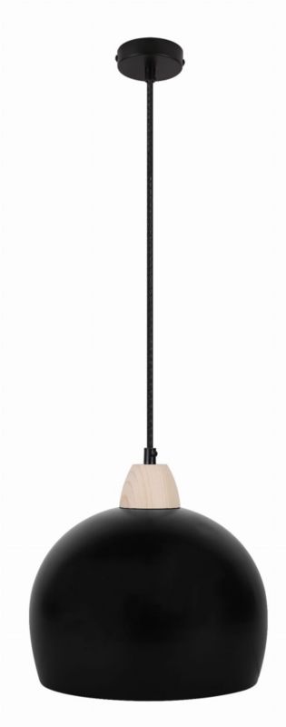 Lampa sufitowa Candellux Monroe czarna wym: 100 x 25 x 25 cm 1xE14 x 60W 1 szt.