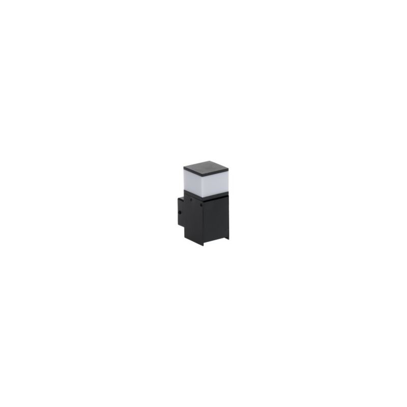 Kinkiet ścienny zewnętrzny Kanlux Dasten czarny prosokątny 1 x G9 x 11W IP44 wym: 16 x 9,7 x 7 cm - 1 szt.