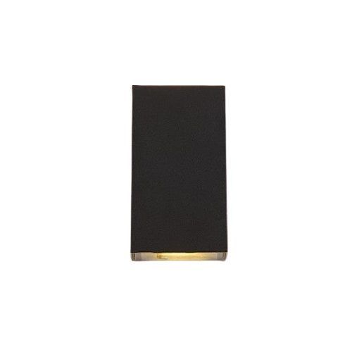 Kinkiet ścienny Abigali Agi czarny LED 6W 3000K IP20 wym: 16 x 9 x 6 cm - 1 szt.