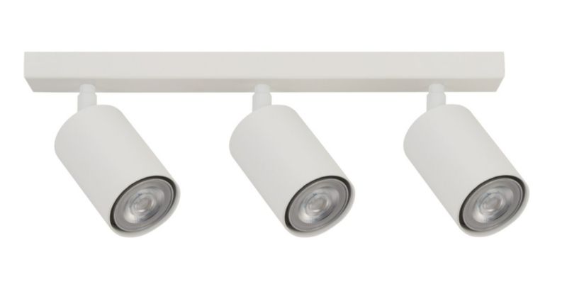 Reflektor spot Sigma Lighting Zoom biały 3 x GU10 x 25W IP20 wym: 16 x 38 x 6 cm - 1 szt.