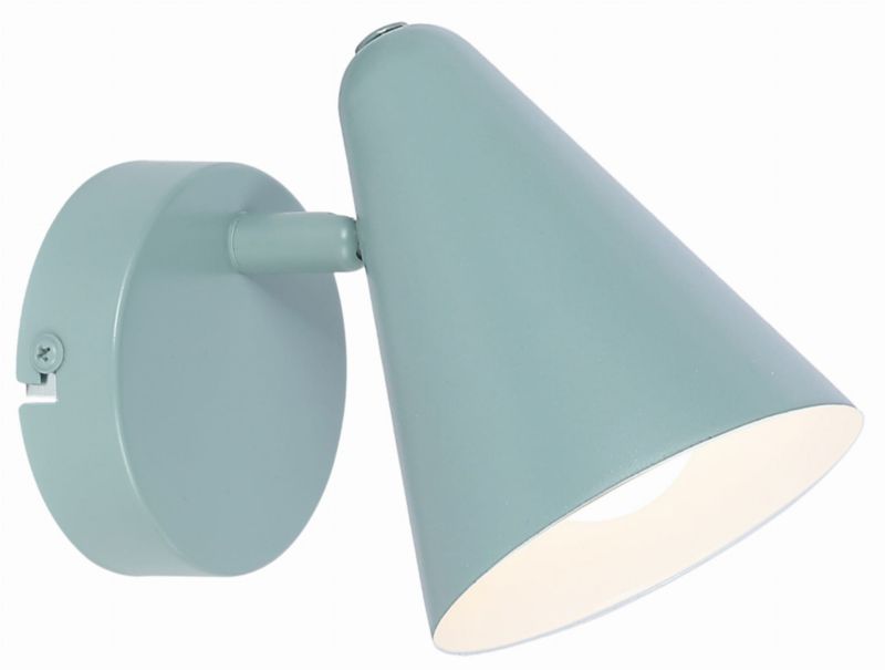 Kinkiet ścienny Candellux Amor szaro-biały 1 x E14 x 40W IP20 wym: 13 x 16 x 10 cm - 1 szt.