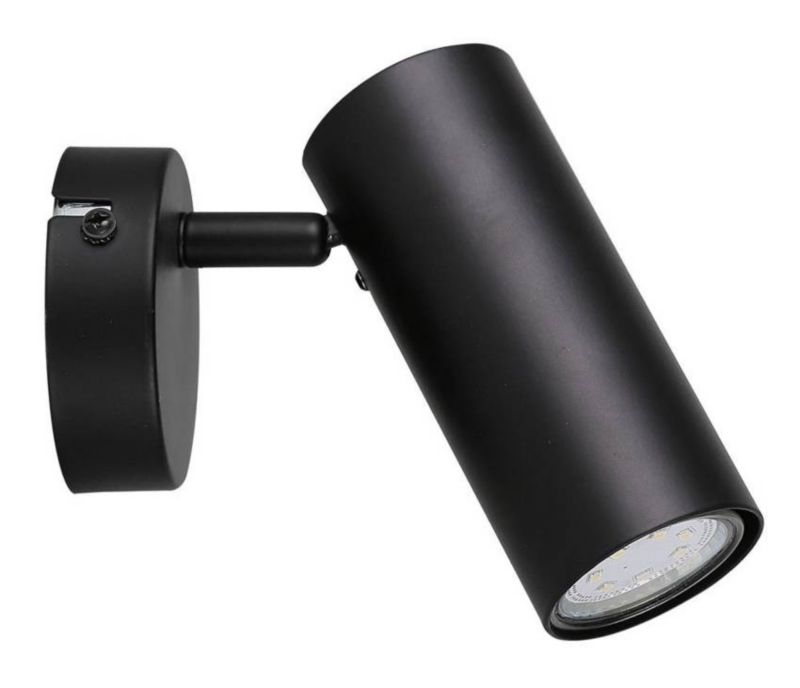 Kinkiet ścienny Candellux Colly czarny 1 x GU10 x 15W IP20 wym: 14 x 16 x 8 cm - 1 szt.