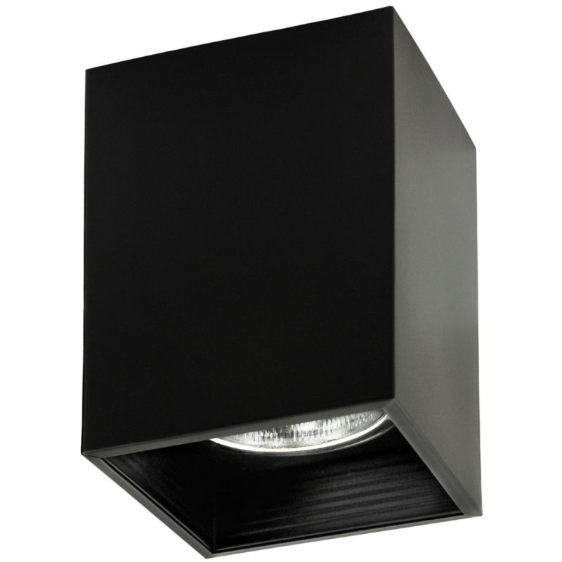 Spot sufitowy Polux Jupiter czarny 1 x E27 x 20W IP20 wym: 16 x 11,7 cm - 1 szt.