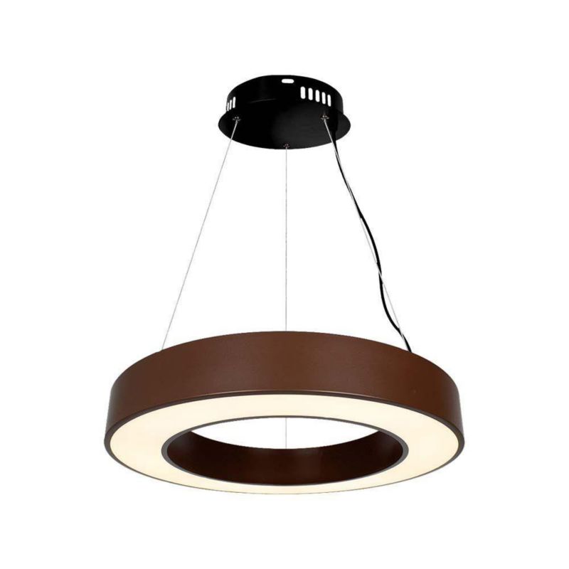 Lampa wisząca V-TAC Vt-7760 brązowa wym: 100 x 60 x 60 cm wbudowany LED 50W 1 szt.
