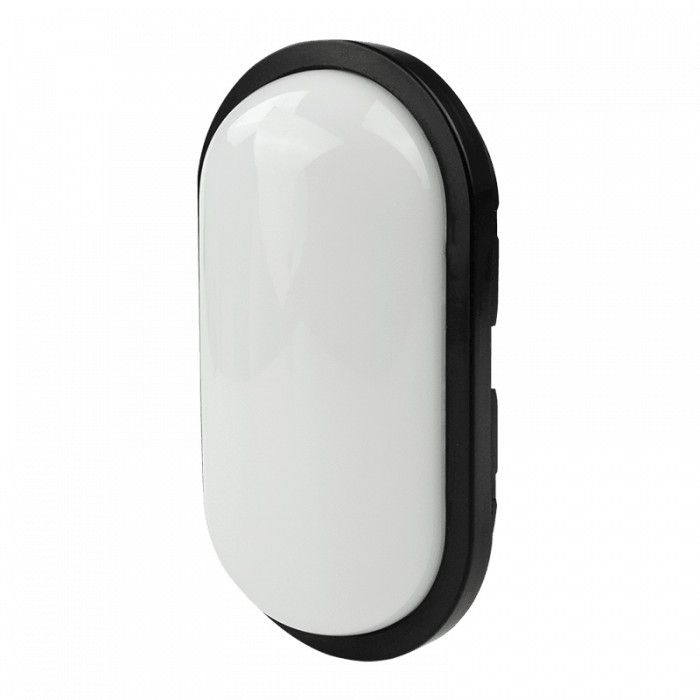 Plafon Ecolight Torton czarno-biały LED 15W 4000K 1350lm IP65 wym: 6,5 x 21,4 x 11,2 cm tworzywo sztuczne - 1 szt.