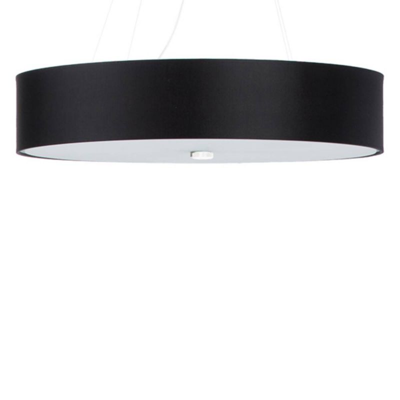 Lampa wisząca Sollux Lighting Skala 8440 czarna szerokość 60 cm 5xE27 x 1 szt.