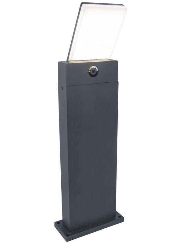 Lampa ogrodowa stojąca Lutec Pano antracytowo-biała LED 16W 2600K-6000K 1200lm IP54 wym: 63,5 x 9 x 12 cm aluminium - 1 szt.