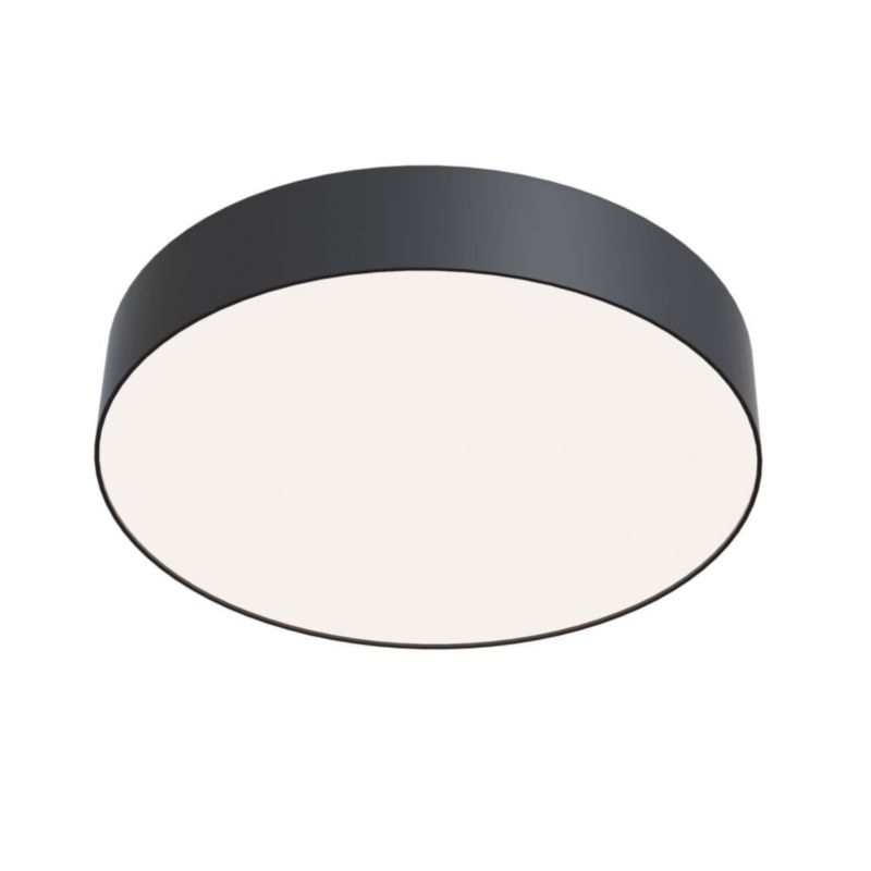 Lampa sufitowa Maytoni Zon czarno-biała wym: 30 x 30 x 5,5 cm wbudowany LED 35W 1 szt.