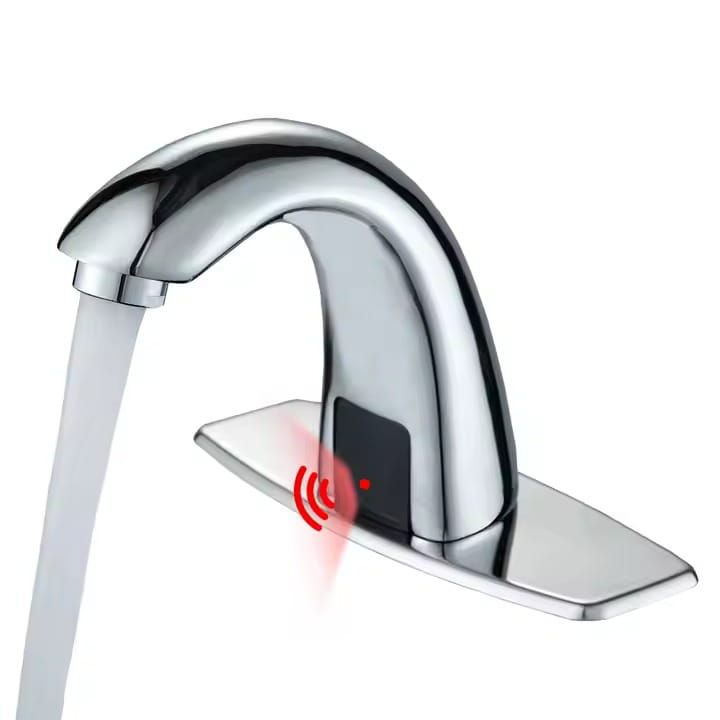 Bateria Domotechnika bezdotykowa sensor 16x13cm chrom 1szt