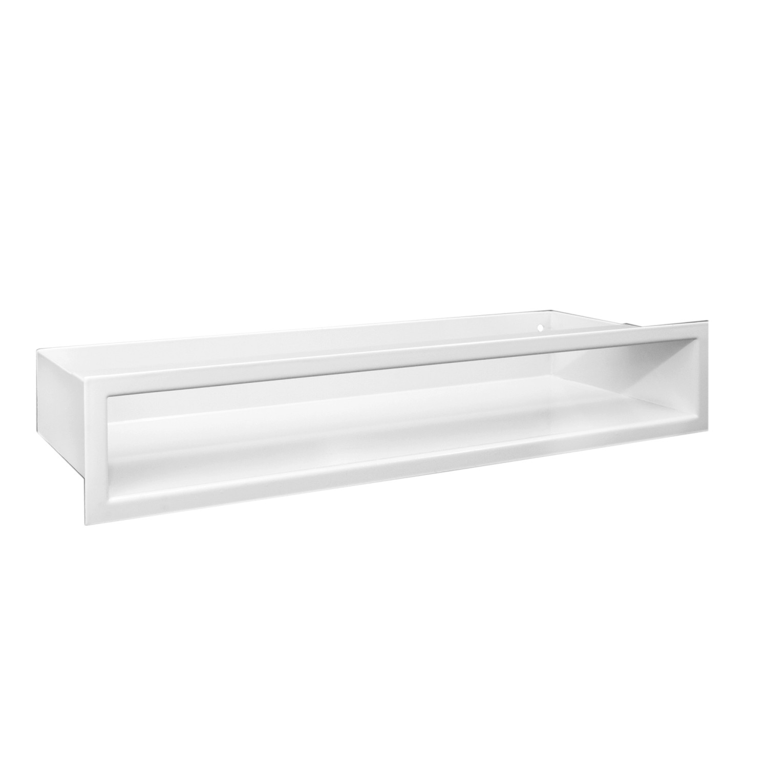 Kratka kominkowa luft biała 40 cm x 7,2 cm