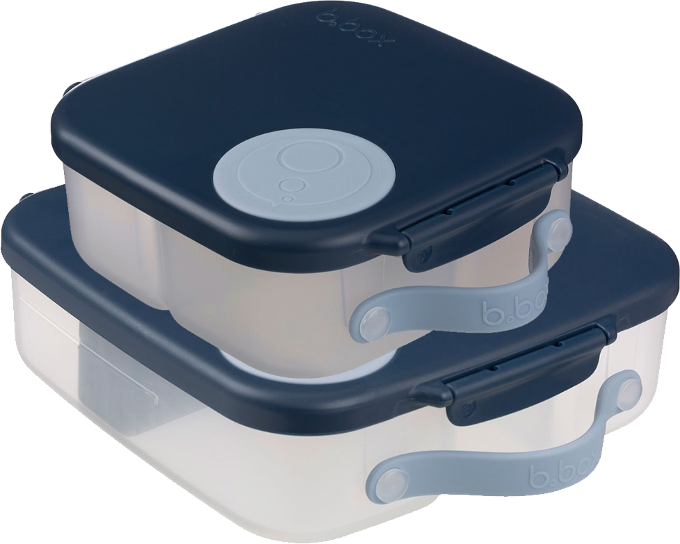 Zestaw: Lunchbox z wkładem chłodzącym + Mini lunchbox B.Box Midnight