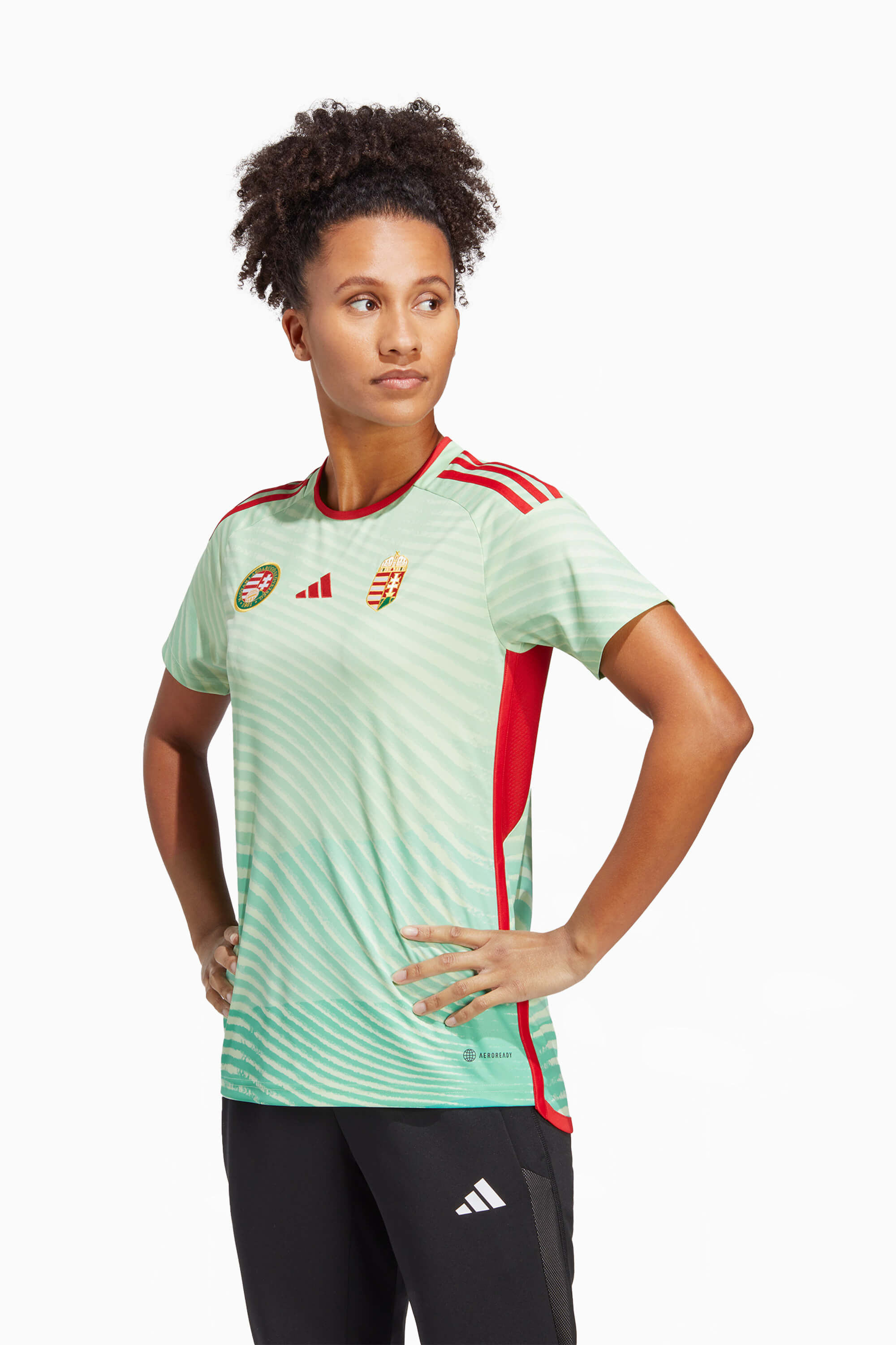 Koszulka Reprezentacji Węgier adidas 2023 Wyjazdowa Damska - Zielony