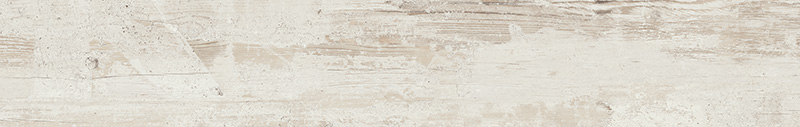 Tubądzin Wood Work White płytka podłogowa 19X119,8 cm STR brązowa