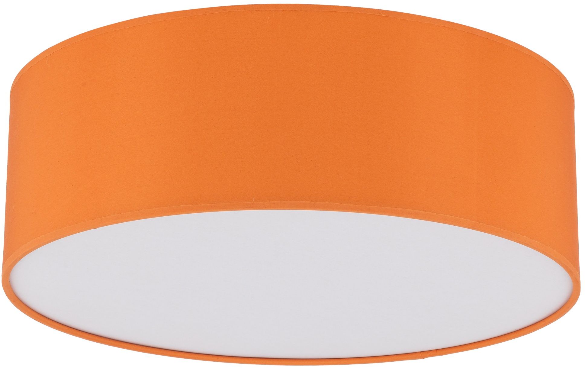 TK Lighting Nicola plafon 4x15 W biały/pomarańczowy 10153