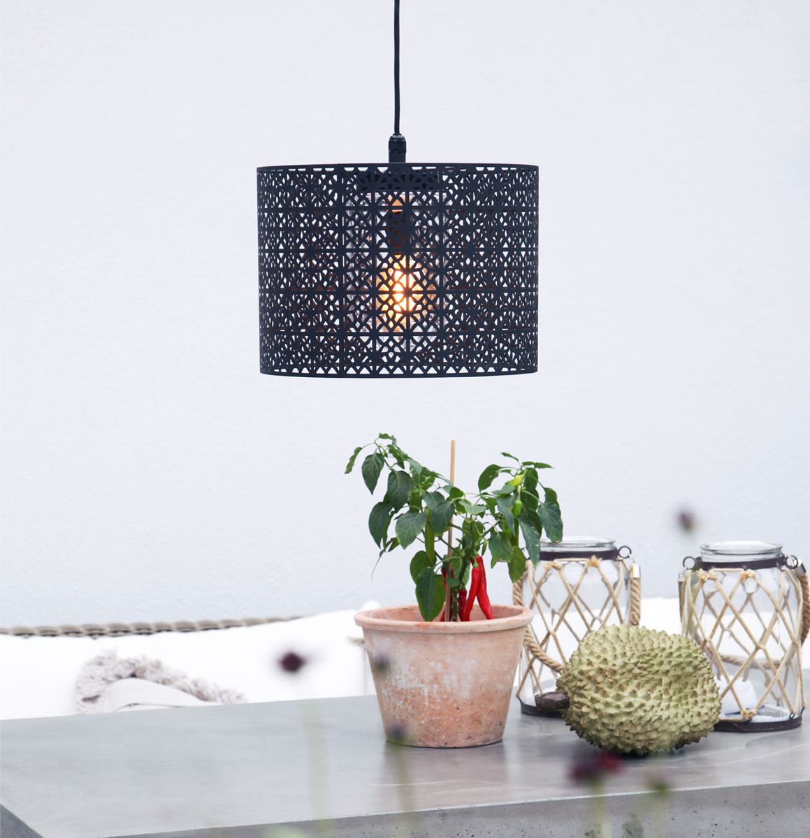 By Rydéns Maison lampa wisząca 1x40W czarna 4200430-4007