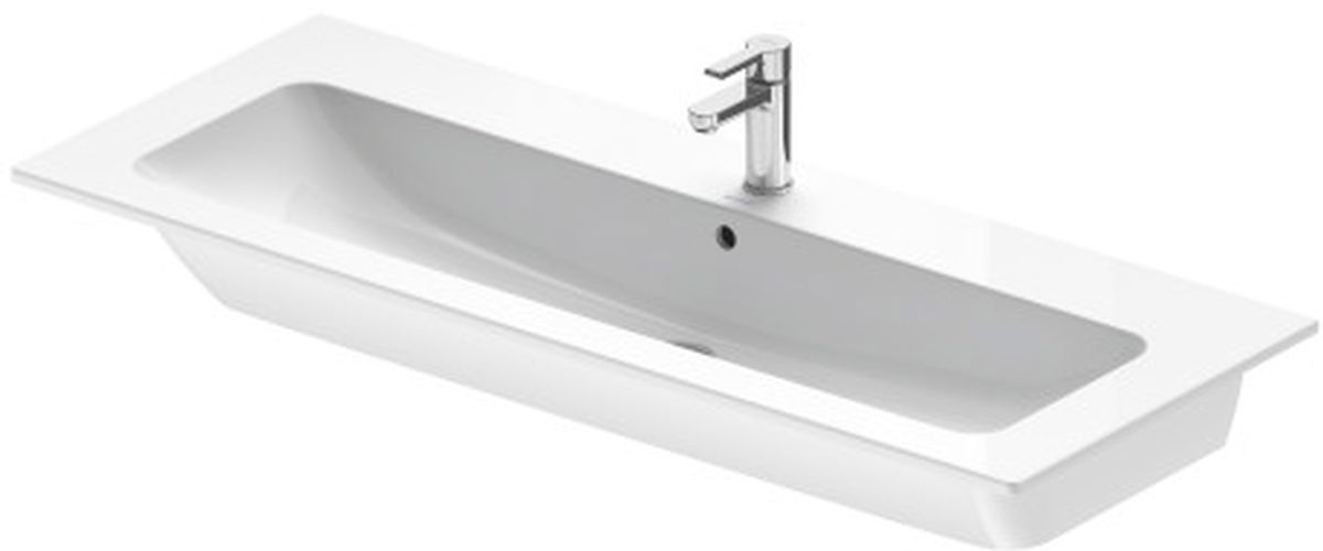 Duravit Me by Starck umywalka 49x123 cm meblowa prostokątna biała 2361120000
