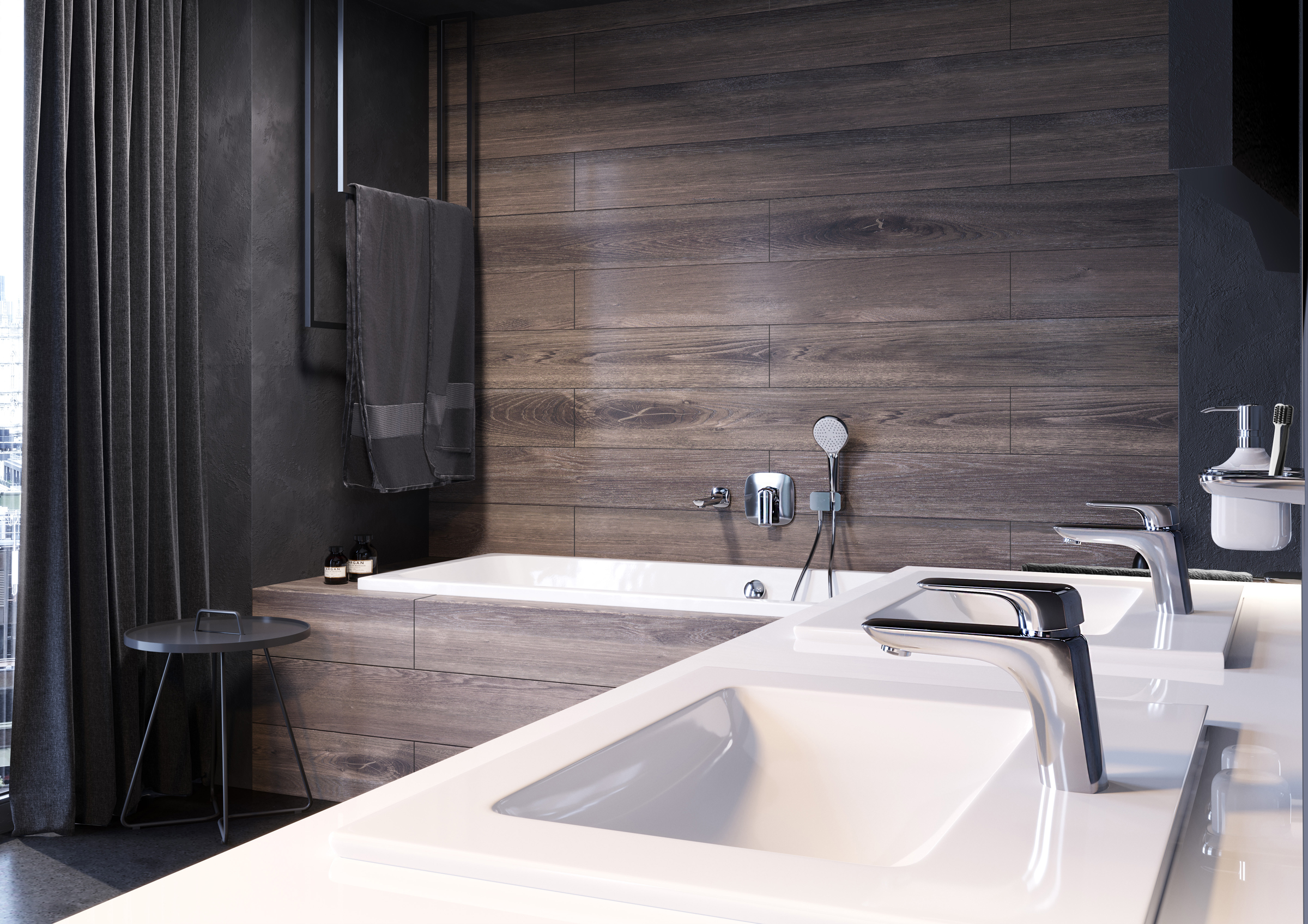 Kludi Freshline 1S zestaw prysznicowy ścienny chrom 6787005-00