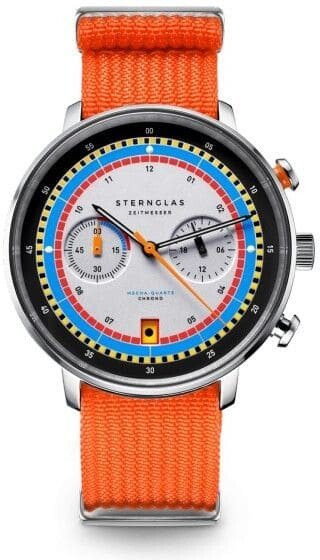 Zegarek męski Sternglas Hamburg Chrono S01-HC36-FI02
