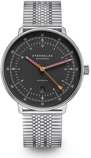 Zegarek męski Sternglas Hamburg Automatik S02-HH39-ME08