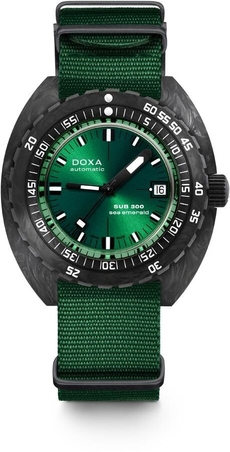 Zegarek męski Doxa SUB SUB 300 Carbon Sea Emerald 822.70.131.26-N