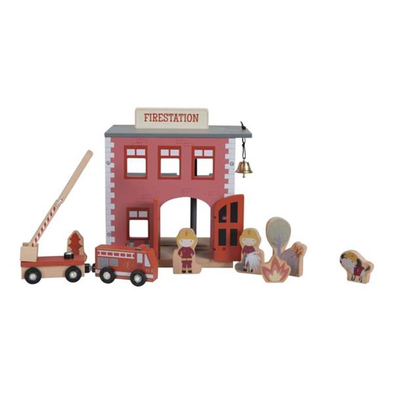 Little Dutch Drewniana remiza strażacka - 44904