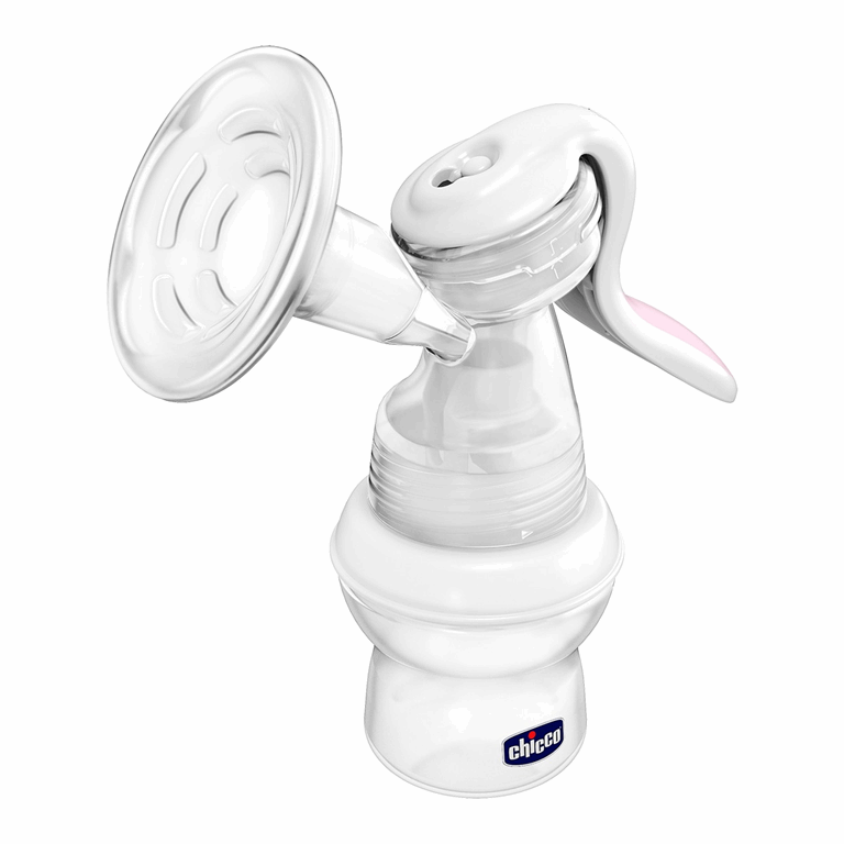 Chicco Laktator ręczny NaturalFeeling + wkładki laktacyjne 60 sztuk