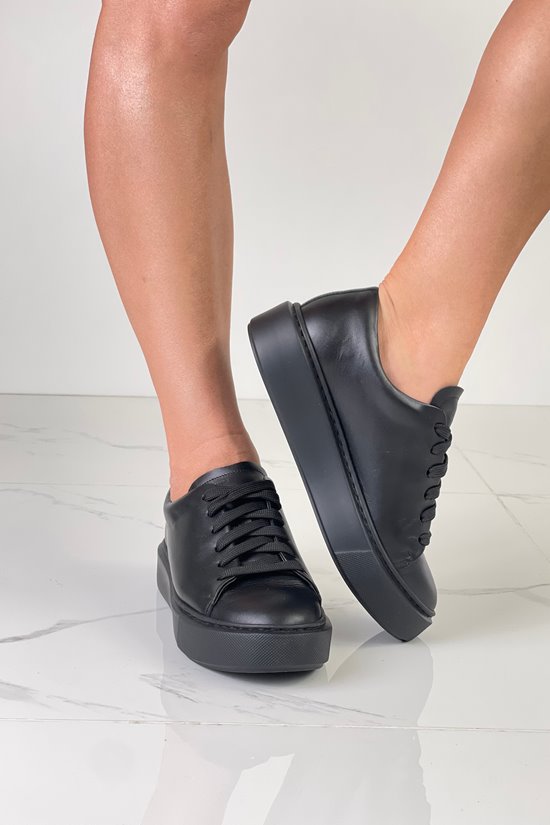 Sneakersy SNF 8/ZS Czarny lico