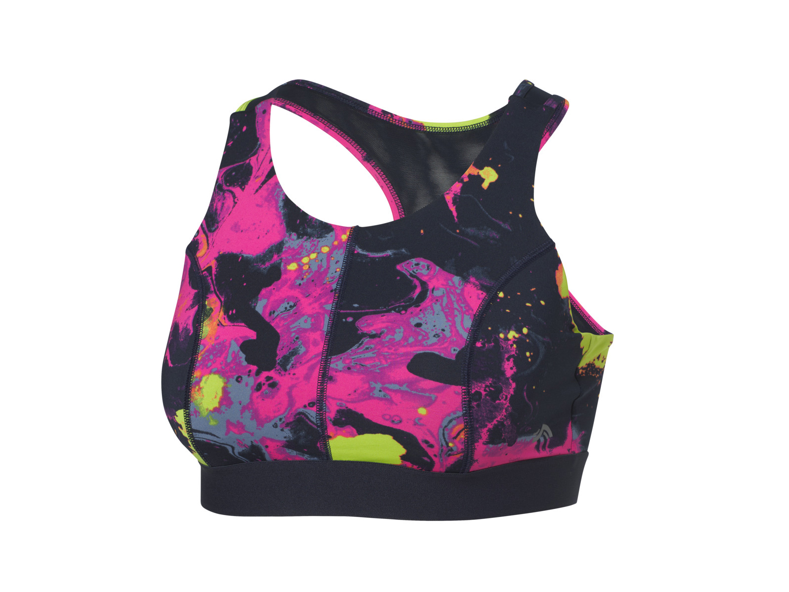 Crivit Biustonosz sportowy damski do biegania Wzorzysty, S36/38