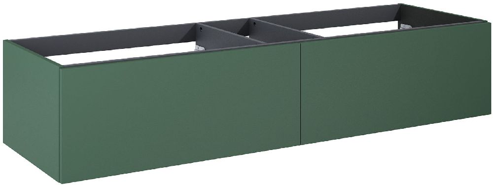 Darmowa Dostawa - Szafka 160x44.9x31.8 cm podumywalkowa wisząca zielona Elita Look Slim RE081604027010
