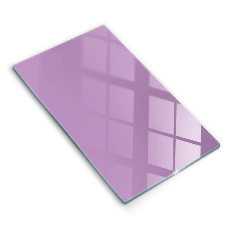 Szklana deska do krojenia Wallfluent 30x52 cm Kolor fioletowy 1 szt.