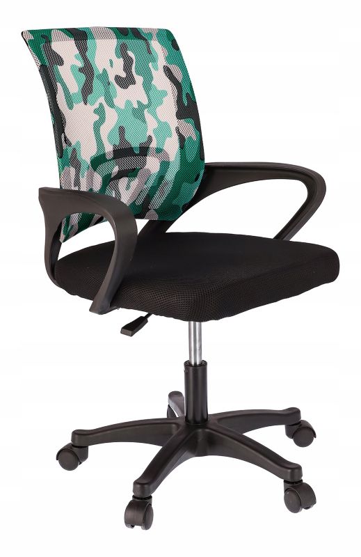 Krzesło obrotowe JUMI regulowane młodzieżowe SMART biurowe FOTEL ergonomiczny moro 1 szt.