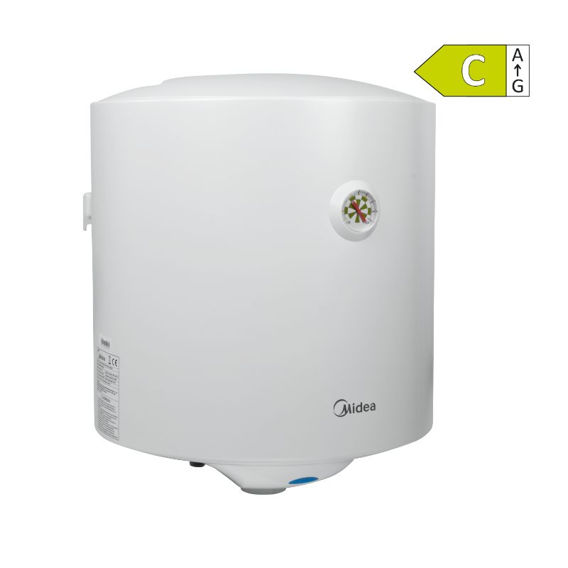 Elektryczny podgrzewacz wody akumulacyjny, Midea, M-D50-15F6, biały, 1 szt.