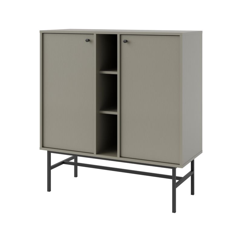 Komoda dwudrzwiowa Bonni Sakai 3 2F T822 Eukaliptus 1 szt.