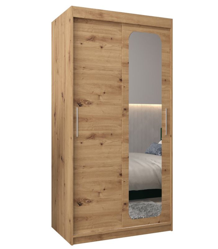 Szafa przesuwna Garderoba Abiks PROMO T2 100 artisan/artisan 1 szt.