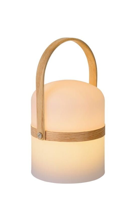 Latarenka ogrodowa Lucide Joe biała LED 3W 2800K 278lm IP44 wym: 26,5 x 14,5 x 14,5 cm tworzywo sztuczne - 1 szt.