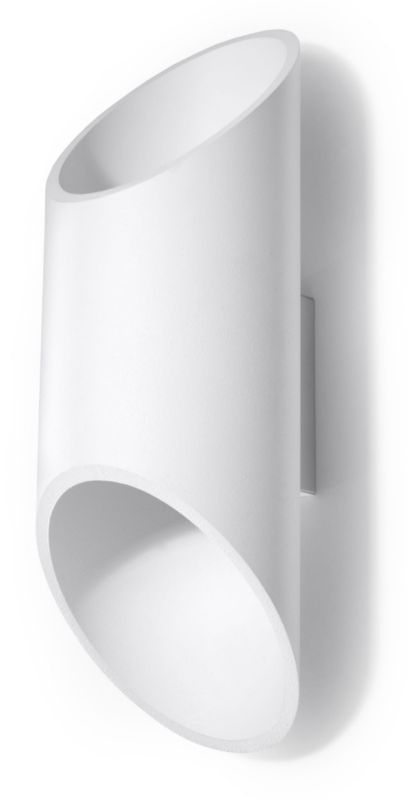Kinkiet ścienny Sollux Lighting Penne biały 1 x G9 x 40W IP20 wym: 30 x 12 x 12 cm - 1 szt.