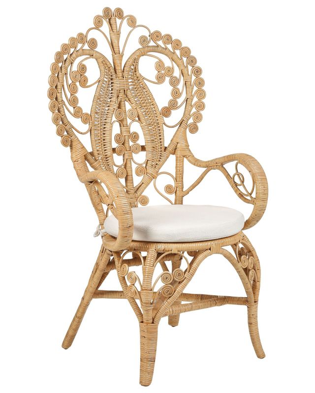 Fotel paw Carrara Rattan Naturalny 1 szt.