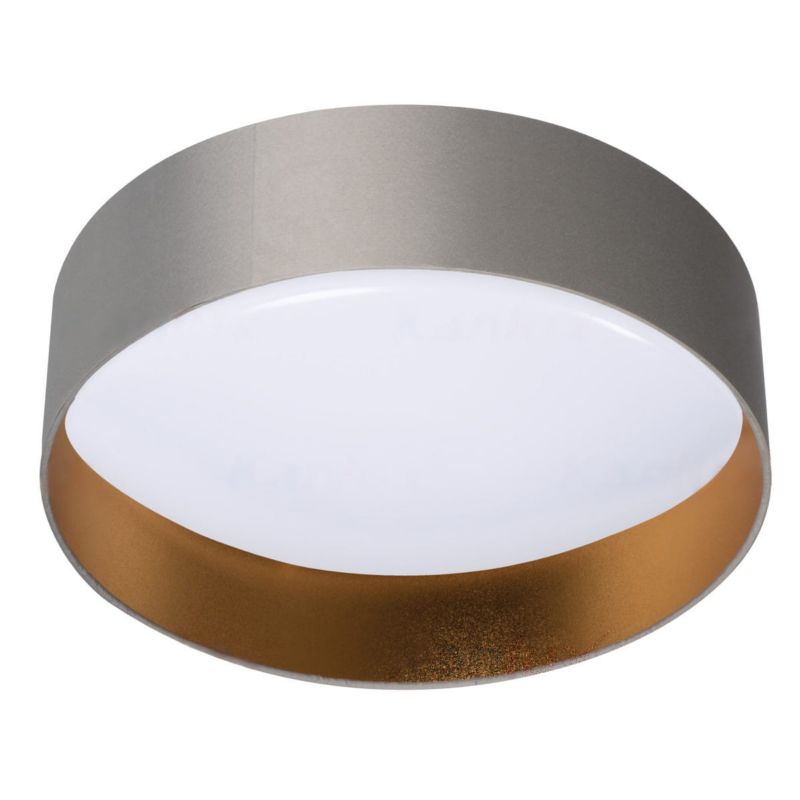 Plafon Kanlux Rifa szaro-biały LED 17.5W 4000K 1500lm okrągły IP20 wym: 11,6 x 40 x 40 cm tworzywo sztuczne - 1 szt.
