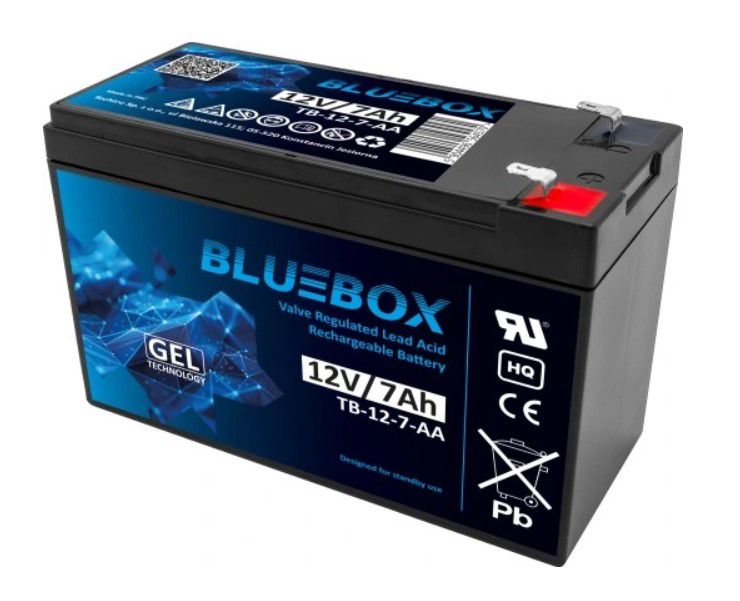 Akumulator Texas Bezobsługowy BLUEBOX 12V 7Ah 2 szt.