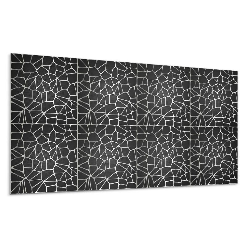 Kafelki samoprzylepne Wallfluent 40x20 cm Wielobarwna mozaika w stylu abstrakcyjnym 10 szt.