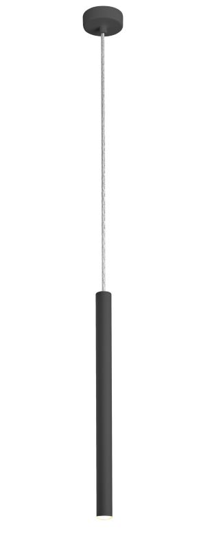 Lampa wisząca Zuma Line Loya 0812 czarna nowoczesna wbudowany LED 5W 1 szt.