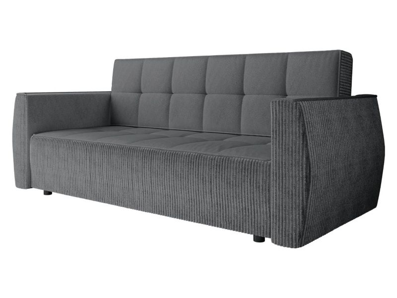 Sofa MIRJAN 24 rozkładana Posso ciemny szary/stalowy szary 1 szt.