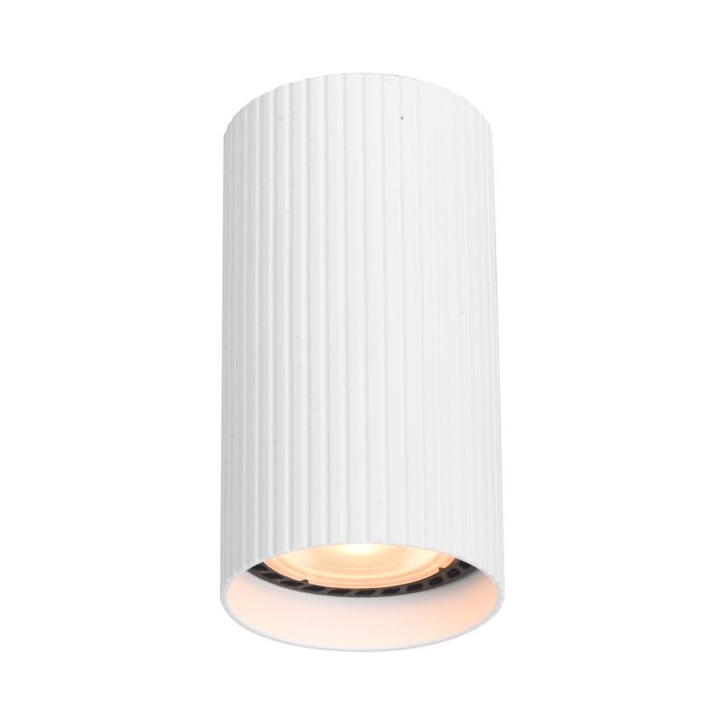 Oprawa sufitowa Italux Rilok biały piaskowany nowoczesna 1 x GU10 x 10W IP20 wym: 10 x 5,5 x 5,5 cm - 1 szt.