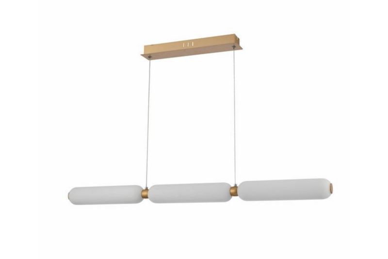 Lampa wisząca Reality Catkin 2860 złota nowoczesna wbudowany LED 8W 1 szt.