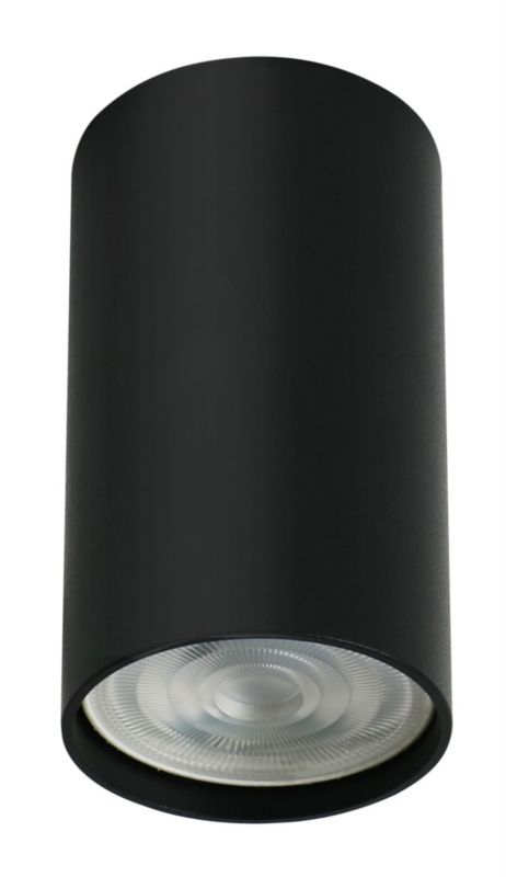 Oprawa sufitowa spot Candellux Tuba czarny 1 x GU10 x 15W IP20 wym: 5,5 x 5,5 cm - 1 szt.