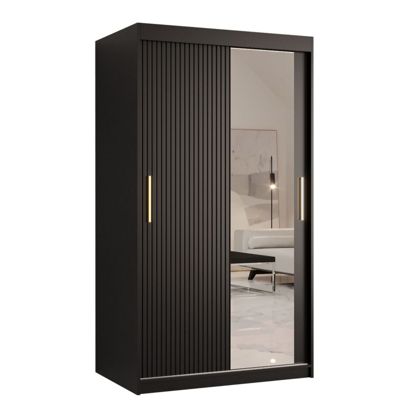 Szafa MIRJAN 24 Riflo Slim 2 100 czarny 1 szt.