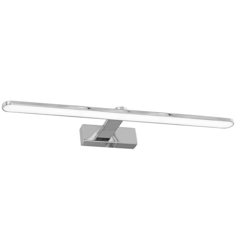 Kinkiet ścienny Milagro Splash chrom i biały LED 12W 4000K 840lm IP44 wym: 5 x 60 x 11 cm - 1 szt.