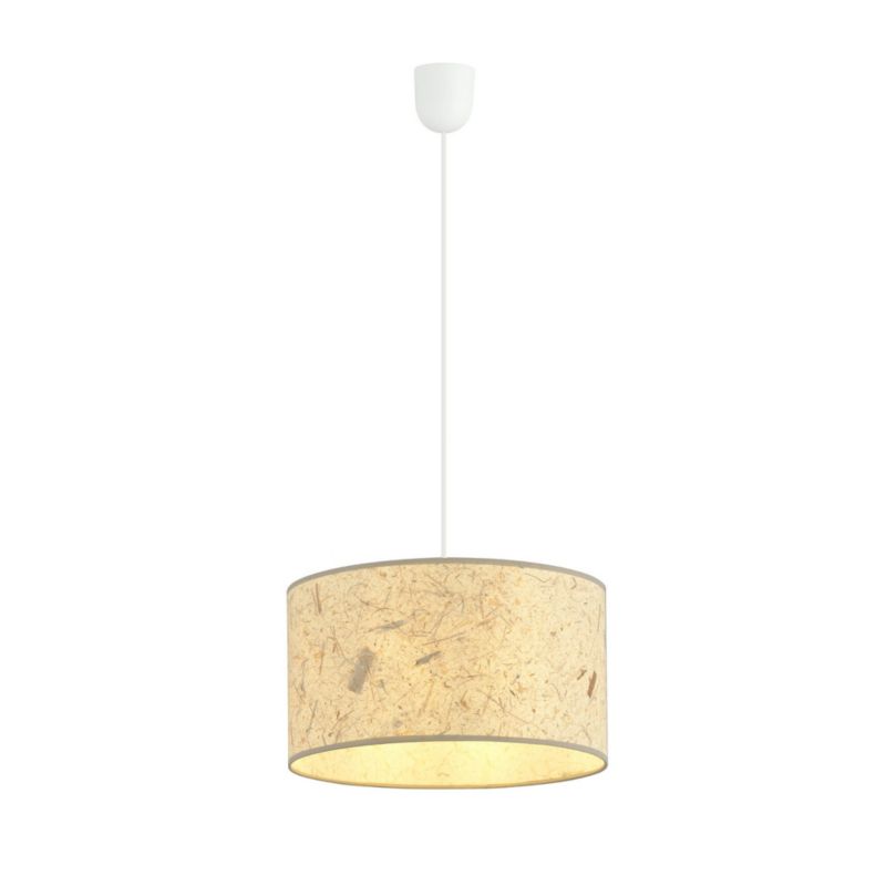 Lampa sufitowa Emibig Aston biało-kremowa wym: 100 x 35 x 35 cm 1xE27 x 15W 1 szt.