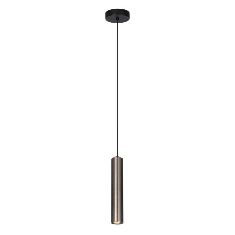 Lampa wisząca Italux Lopus 4057 brązowa nowoczesna 1xGU10 x 1 szt.